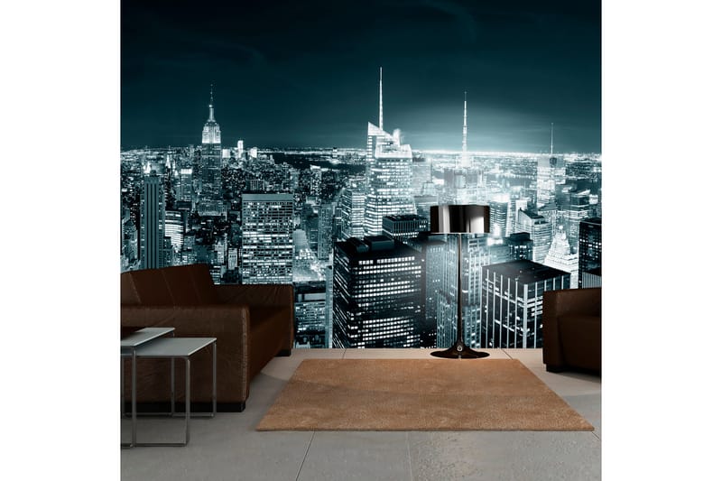 FOTOTAPET XXL New York Nattliv 550x270 - Artgeist sp. z o. o. - Inredning & dekor - Väggdekor - Tapeter & tapettillbehör - Fototapeter