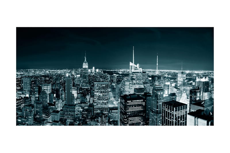 FOTOTAPET XXL New York Nattliv 550x270 - Artgeist sp. z o. o. - Inredning & dekor - Väggdekor - Tapeter & tapettillbehör - Fototapeter