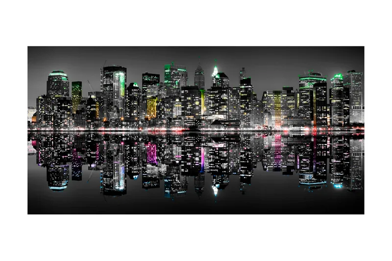 Fototapet XXL NYC En Plats Där Drömmar 550x270 - Artgeist sp. z o. o. - Inredning & dekor - Väggdekor - Tapeter & tapettillbehör - Fototapeter