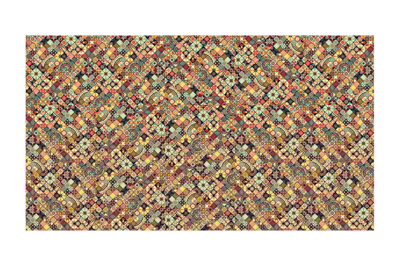 Fototapet XXL Rainbow Mosaic 500x280 - Artgeist sp. z o. o. - Inredning & dekor - Väggdekor - Tapeter & tapettillbehör - Fototapeter