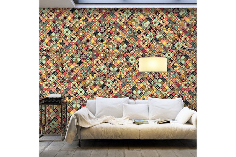 Fototapet XXL Rainbow Mosaic 500x280, Artgeist sp. z o. o.