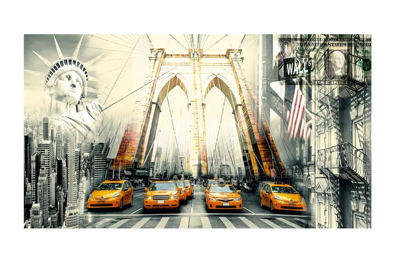 Fototapet XXL Urban Living 500x280 - Artgeist sp. z o. o. - Inredning & dekor - Väggdekor - Tapeter & tapettillbehör - Fototapeter