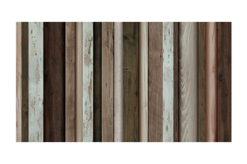 Fototapet XXL Wooden Fan 500x280 - Artgeist sp. z o. o. - Inredning & dekor - Väggdekor - Tapeter & tapettillbehör - Fototapeter