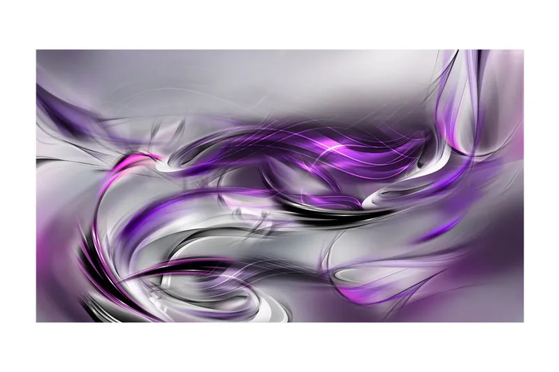 Fototapet XXL Purple Swirls II 500x280 - Artgeist sp. z o. o. - Inredning & dekor - Väggdekor - Tapeter & tapettillbehör - Fototapeter