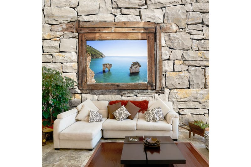 FOTOTAPET Zagare Bay 100x70 - Artgeist sp. z o. o. - Inredning & dekor - Väggdekor - Tapeter & tapettillbehör - Fototapeter