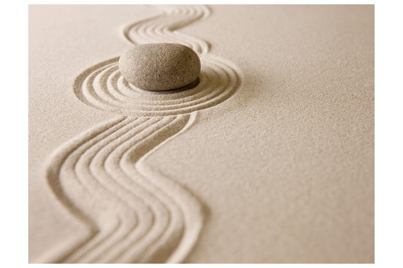 Fototapet Zen Sand Trädgård 400x309, Artgeist sp. z o. o.
