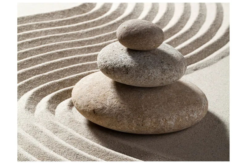 FOTOTAPET Zen Trädgård 250x193, Artgeist sp. z o. o.