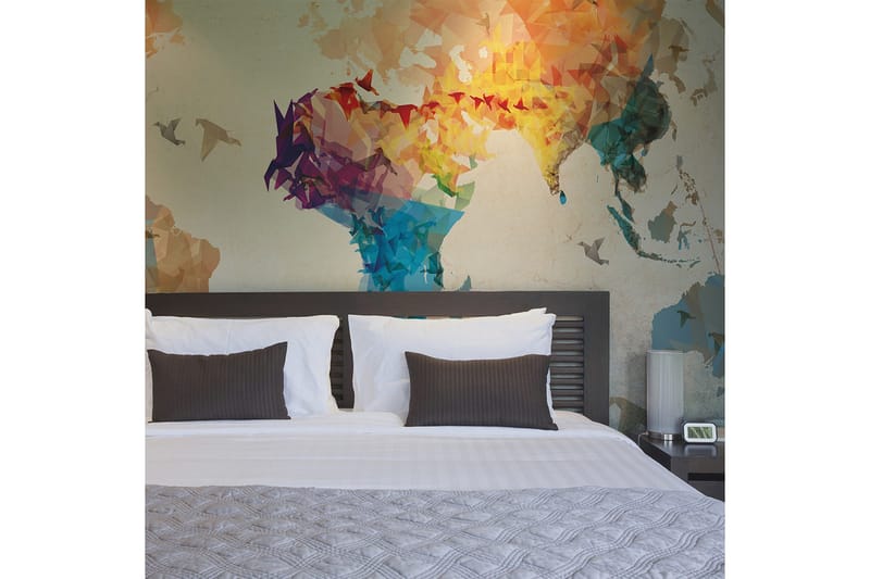 Fototapet Paper Birds 400x309, Artgeist sp. z o. o.