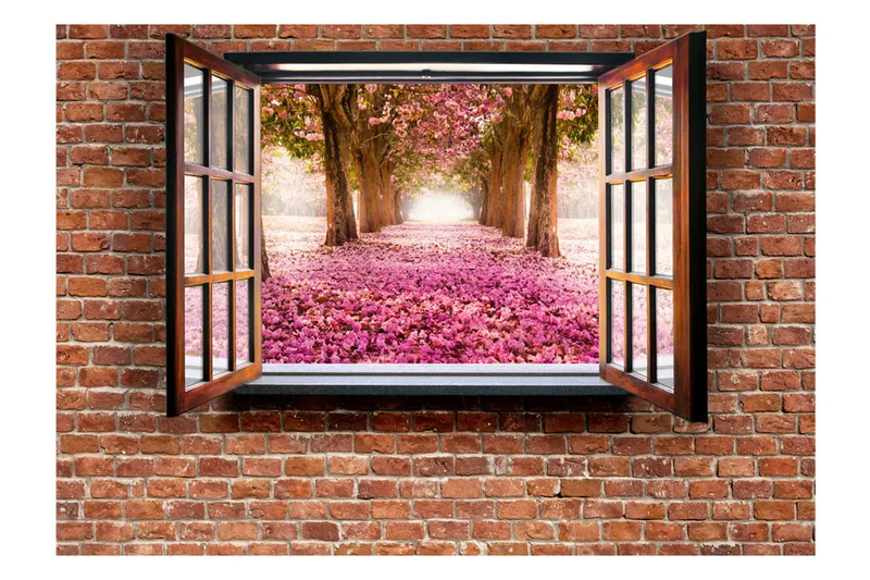 Fototapet Park View 150x105 - Artgeist sp. z o. o. - Inredning & dekor - Väggdekor - Tapeter & tapettillbehör - Fototapeter