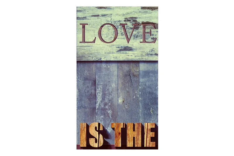 Fototapet Plato Universal Message 50x1000 - Artgeist sp. z o. o. - Inredning & dekor - Väggdekor - Tapeter & tapettillbehör - Fototapeter