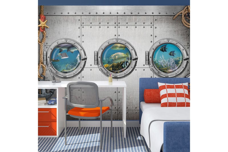 FOTOTAPET Portholes 300x210, Artgeist sp. z o. o.