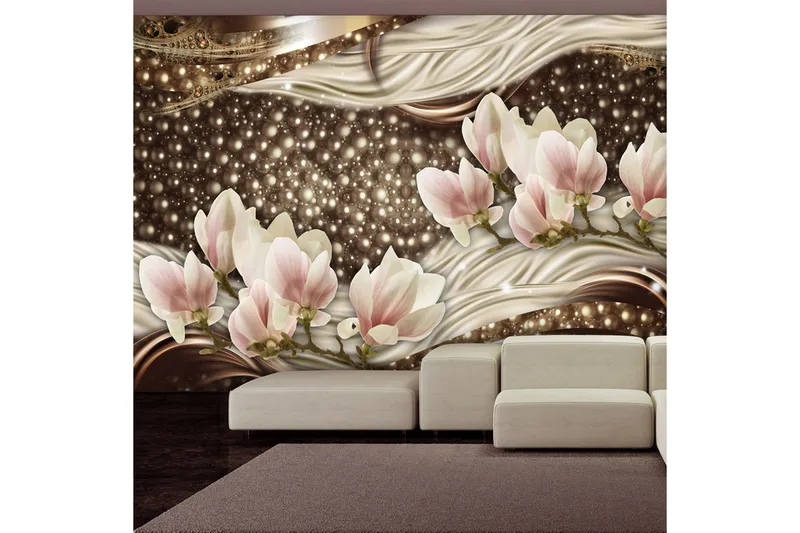 FOTOTAPET Pearls And Magnolias 300x210, Artgeist sp. z o. o.
