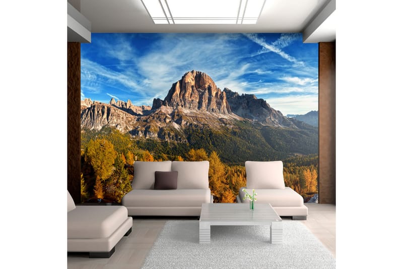 FOTOTAPET Panoramautsikt Över Dolomiterna 200x154 - Artgeist sp. z o. o. - Inredning & dekor - Väggdekor - Tapeter & tapettillbehör - Fototapeter