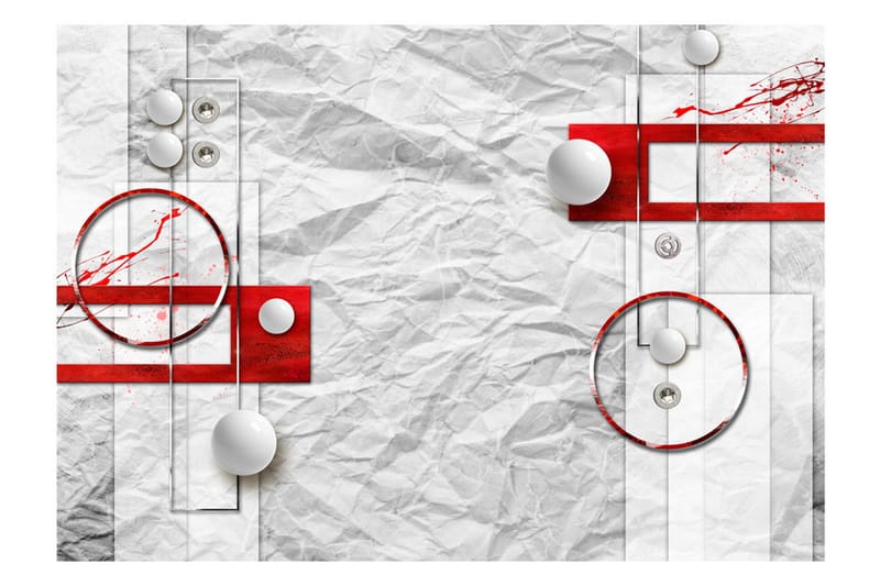 Fototapet Paper Abstraction 100x70 - Artgeist sp. z o. o. - Inredning & dekor - Väggdekor - Tapeter & tapettillbehör - Fototapeter