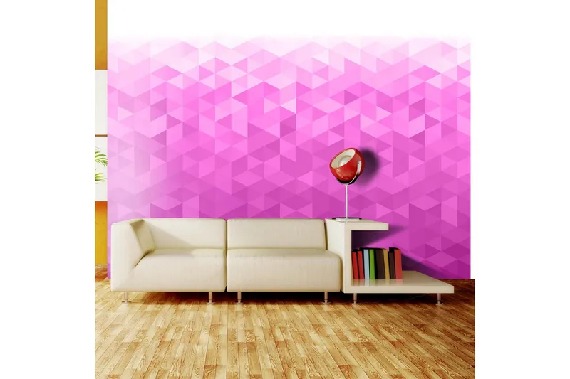 Fototapet Pink Pixel 350x245, Artgeist sp. z o. o.