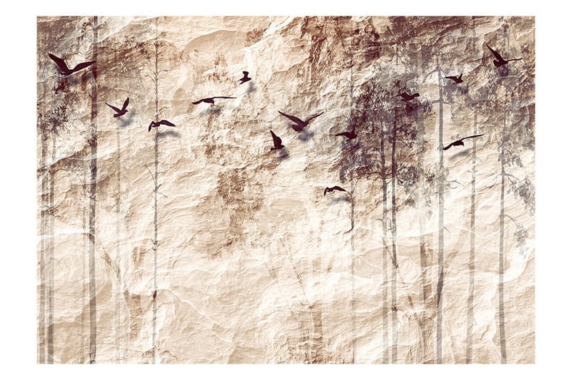 FOTOTAPET Paper Nature 350x245 - Artgeist sp. z o. o. - Inredning & dekor - Väggdekor - Tapeter & tapettillbehör - Fototapeter