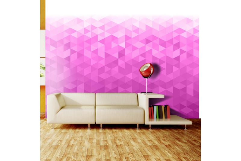 FOTOTAPET Pink Pixel 250x175 - Artgeist sp. z o. o. - Inredning & dekor - Väggdekor - Tapeter & tapettillbehör - Fototapeter