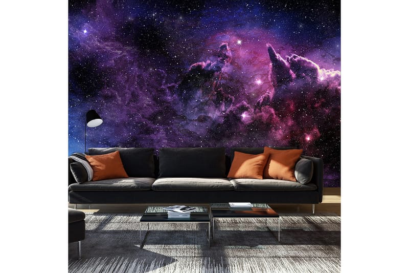 FOTOTAPET Purple Nebula 150x105 - Artgeist sp. z o. o. - Fototapeter
