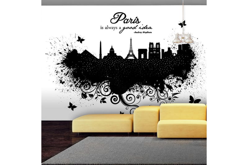 FOTOTAPET Paris Is Always A Good Idea 200x140 - Artgeist sp. z o. o. - Inredning & dekor - Väggdekor - Tapeter & tapettillbehör - Fototapeter