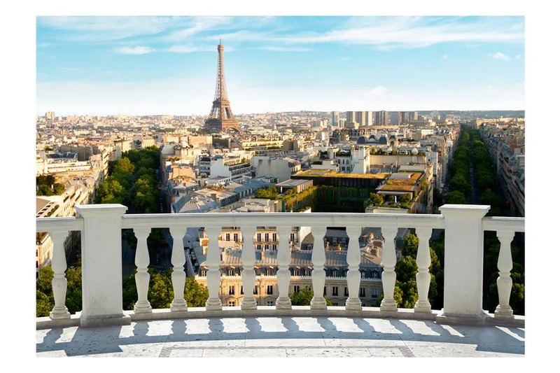 Fototapet Paris At Noon 350x245 - Artgeist sp. z o. o. - Inredning & dekor - Väggdekor - Tapeter & tapettillbehör - Fototapeter