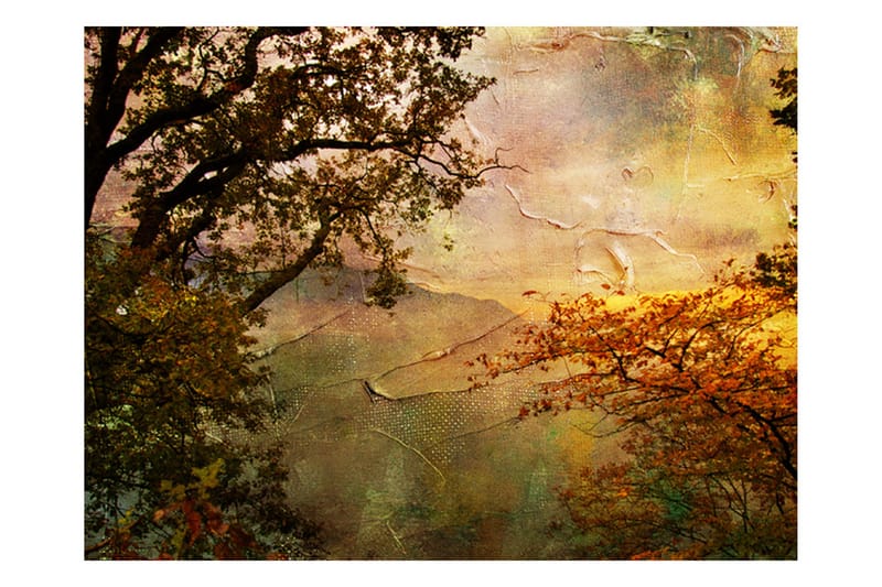 FOTOTAPET Painted Autumn 300x231 - Artgeist sp. z o. o. - Inredning & dekor - Väggdekor - Tapeter & tapettillbehör - Fototapeter