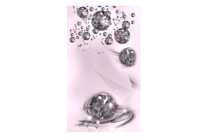 Fototapet Pink Jewels 50x1000 - Artgeist sp. z o. o. - Inredning & dekor - Väggdekor - Tapeter & tapettillbehör - Fototapeter