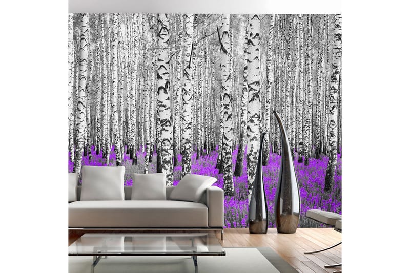FOTOTAPET Purple Asylum 100x70 - Artgeist sp. z o. o. - Inredning & dekor - Väggdekor - Tapeter & tapettillbehör - Fototapeter