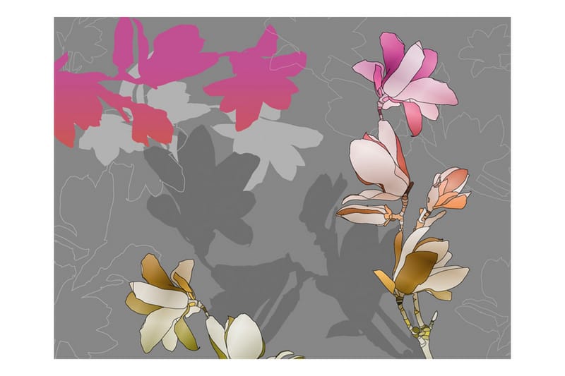 FOTOTAPET Pastell Magnolior 300x231 - Artgeist sp. z o. o. - Inredning & dekor - Väggdekor - Tapeter & tapettillbehör - Fototapeter