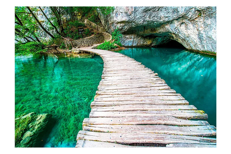 Fototapet Plitvice Lakes National Park Croatia 100x70, Artgeist sp. z o. o.