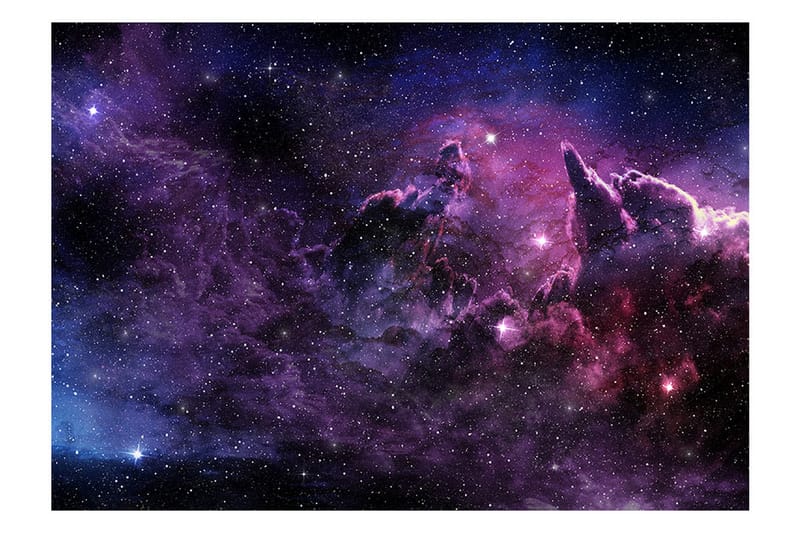 FOTOTAPET Purple Nebula 250x175 - Artgeist sp. z o. o. - Inredning & dekor - Väggdekor - Tapeter & tapettillbehör - Fototapeter