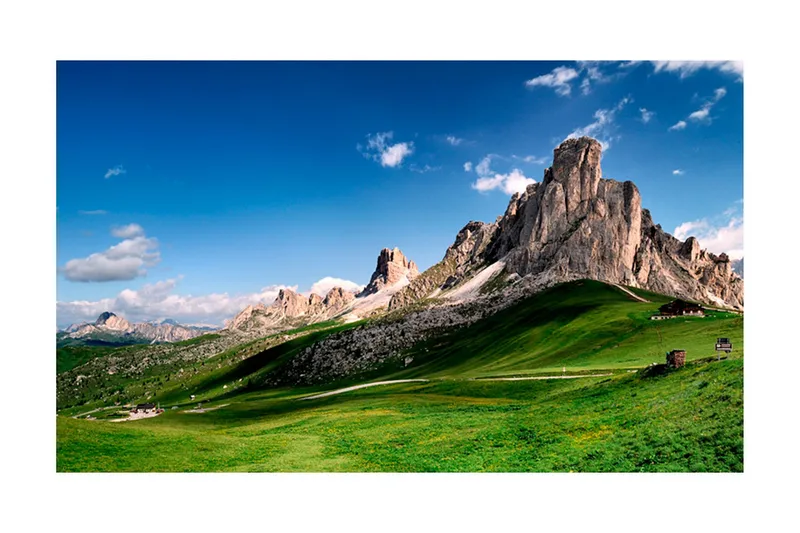 Fototapet Passo Di Giau Dolomites Italy 450x270 - Artgeist sp. z o. o. - Inredning & dekor - Väggdekor - Tapeter & tapettillbehör - Fototapeter
