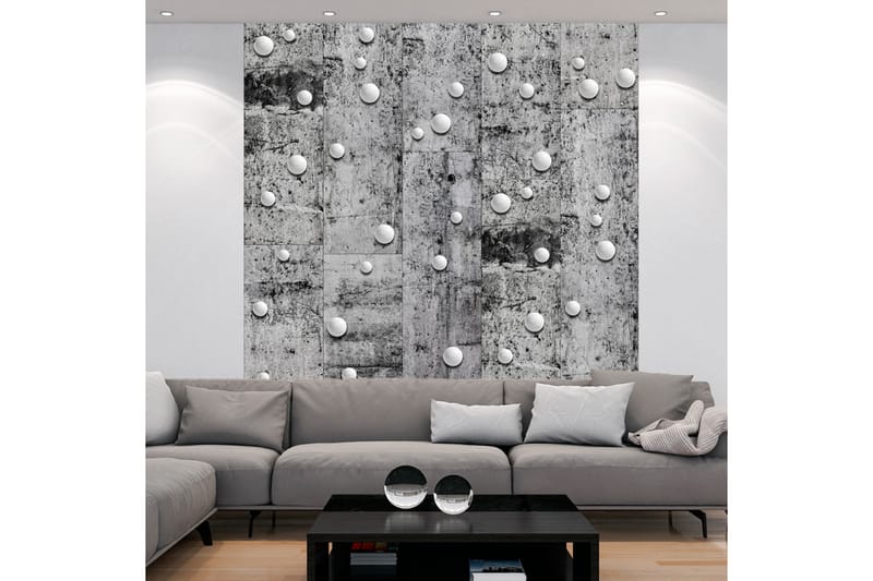 FOTOTAPET Pearls On Concrete 50x1000 - Artgeist sp. z o. o. - Inredning & dekor - Väggdekor - Tapeter & tapettillbehör - Fototapeter