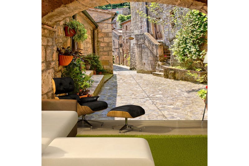 Fototapet Provincial Alley In Tuscany 150x105, Artgeist sp. z o. o.