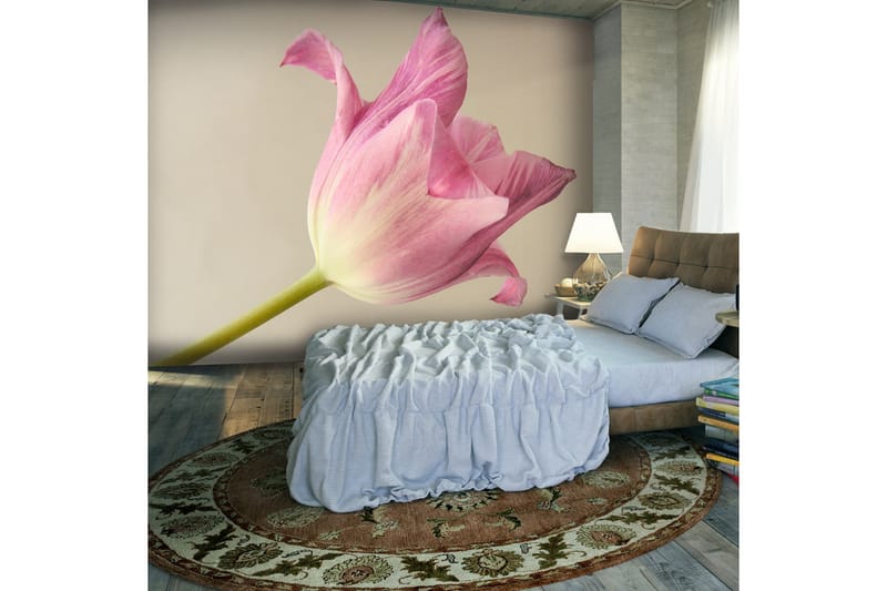 FOTOTAPET Pink Tulip 300x231, Artgeist sp. z o. o.