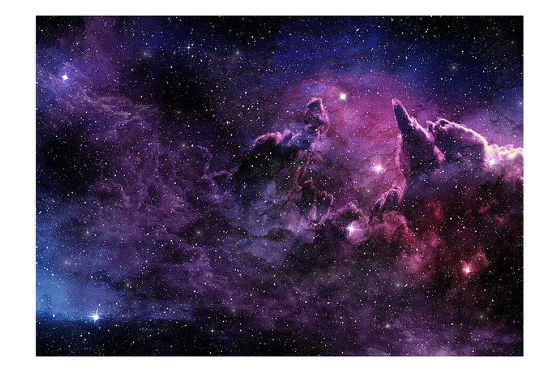 Fototapet Purple Nebula 150x105 - Artgeist sp. z o. o. - Inredning & dekor - Väggdekor - Tapeter & tapettillbehör - Fototapeter