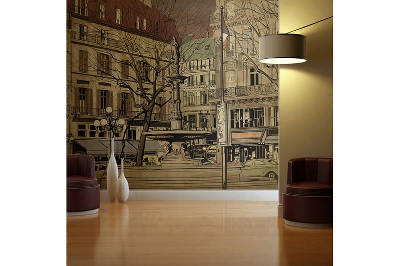 FOTOTAPET Parisian Fountain 250x193, Artgeist sp. z o. o.