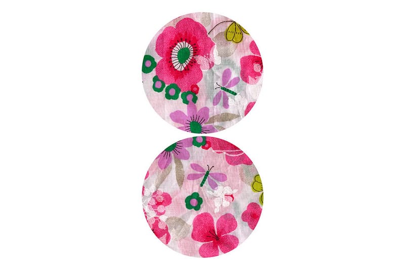 Fototapet Pink Meadow Circle 50x1000 - Artgeist sp. z o. o. - Inredning & dekor - Väggdekor - Tapeter & tapettillbehör - Fototapeter