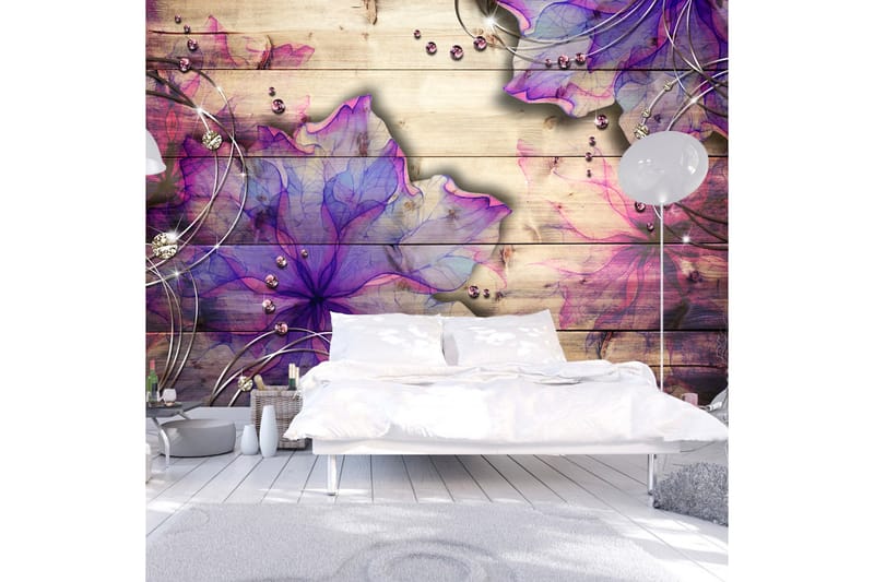 FOTOTAPET Purple Memory 300x210 - Artgeist sp. z o. o. - Inredning & dekor - Väggdekor - Tapeter & tapettillbehör - Fototapeter