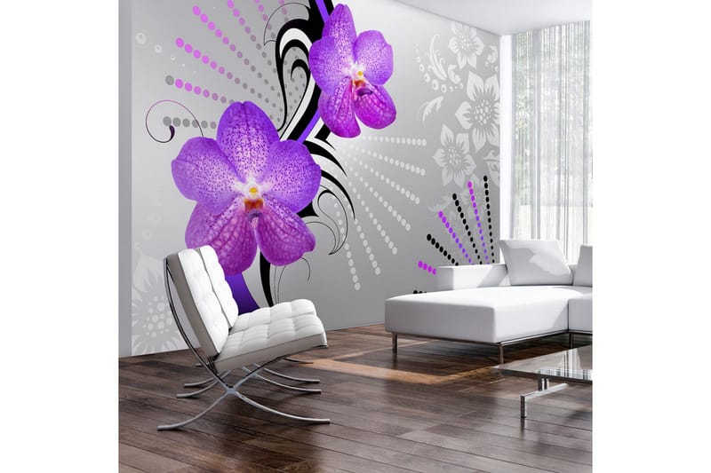 FOTOTAPET Purple Vibrations 100x70, Artgeist sp. z o. o.