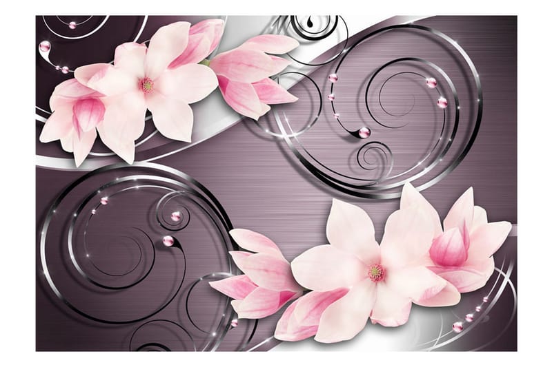 Fototapet Pink Phantasmagoria 100x70 - Artgeist sp. z o. o. - Inredning & dekor - Väggdekor - Tapeter & tapettillbehör - Fototapeter