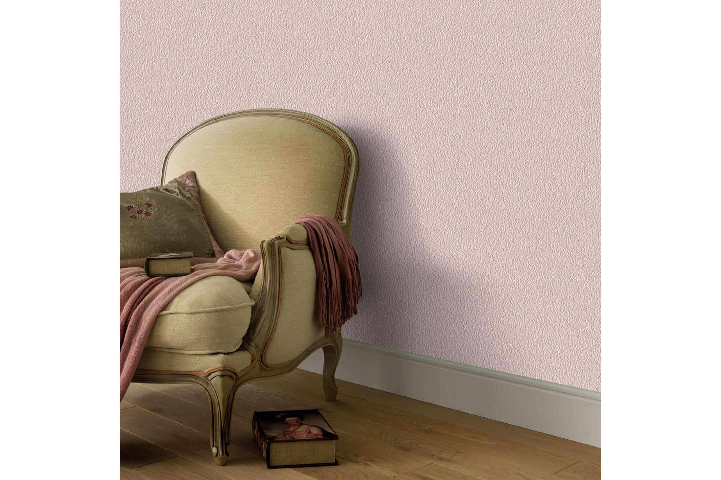 Non-woven tapetrullar 4 st skimmer rosa 0,53×10 m – Rosa