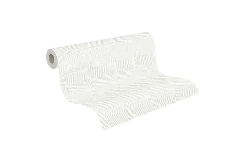 3D Tapet Attractive Ovävd Vit - AS Creation - Inredning & dekor - Väggdekor - Tapeter & tapettillbehör - Mönstrade tapeter