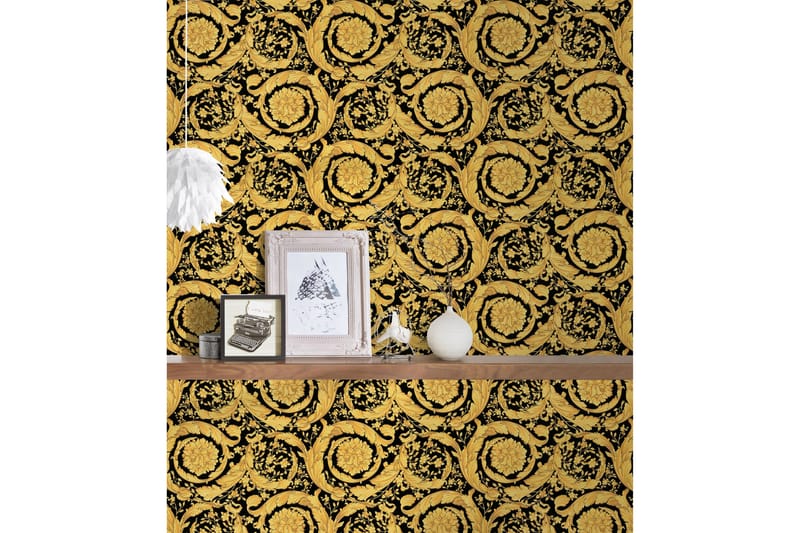 Barock Tapet Barocco Flowers by Versace - AS Creation - Inredning & dekor - Väggdekor - Tapeter & tapettillbehör - Mönstrade tapeter