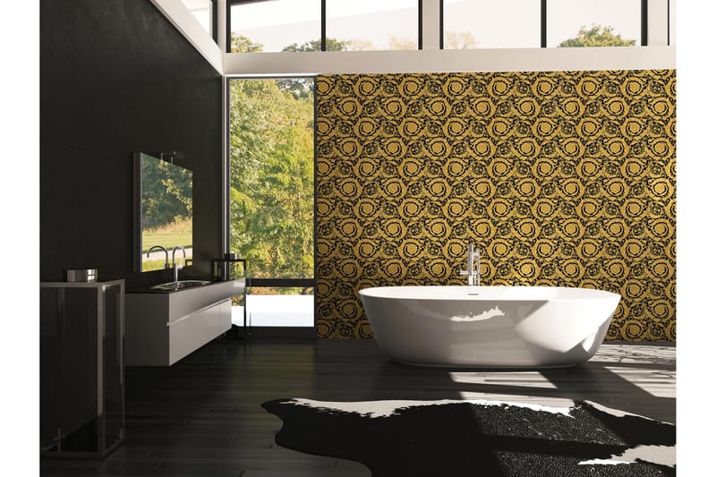 Barock Tapet Barocco Flowers by Versace - AS Creation - Inredning & dekor - Väggdekor - Tapeter & tapettillbehör - Mönstrade tapeter