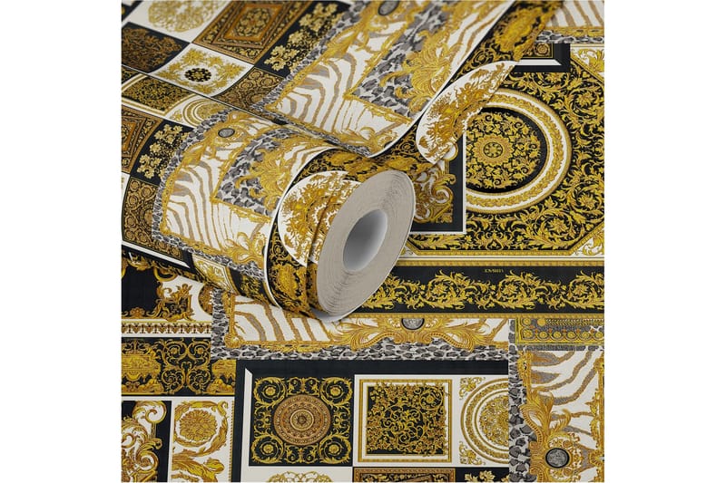 Barock Tapet Decoupage by Versace - AS Creation - Mönstrade tapeter