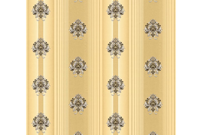Barock Tapet Hermitage Ovävd Guld Svart - AS Creation - Inredning & dekor - Väggdekor - Tapeter & tapettillbehör - Mönstrade tapeter