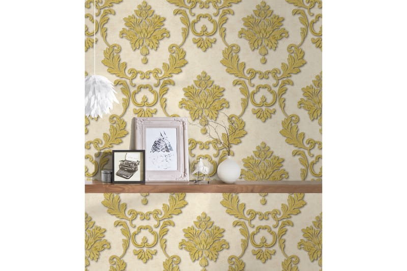 Barock Tapet Luxury Tapet Ovävd - AS Creation - Inredning & dekor - Väggdekor - Tapeter & tapettillbehör - Mönstrade tapeter