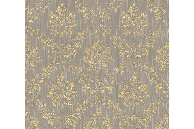 Barock Tapet Metallic Silk Ovävd - AS Creation - Inredning & dekor - Väggdekor - Tapeter & tapettillbehör - Mönstrade tapeter
