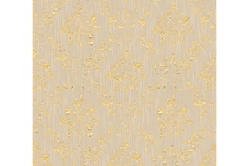 Barock Tapet Metallic Silk Ovävd Beige