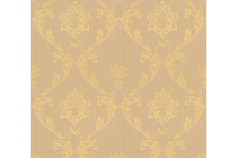 Barock Tapet Metallic Silk Ovävd Guld - AS Creation - Inredning & dekor - Väggdekor - Tapeter & tapettillbehör - Mönstrade tapeter